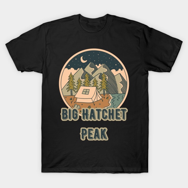 Big Hatchet Peak T-Shirt by Canada Cities